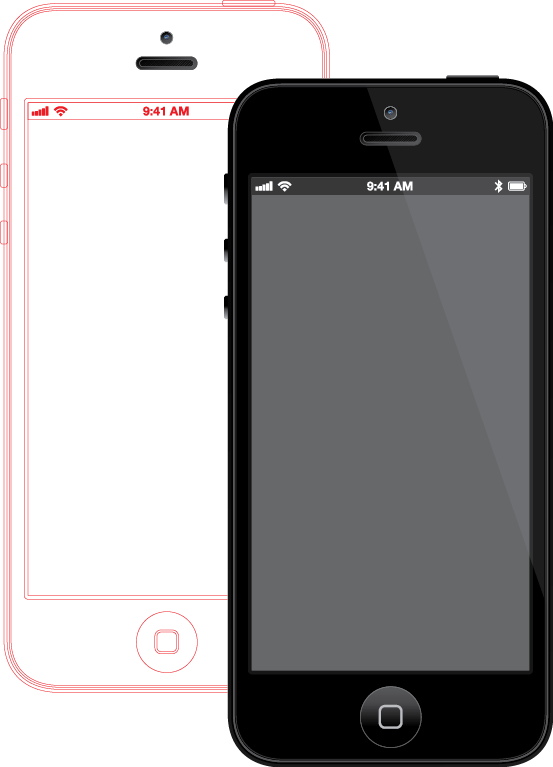 iPhone 5 Vector